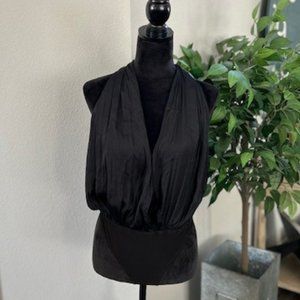 Free People Intimates Black Bodysuit